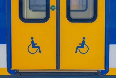 History Made as Man Becomes First Person to ride Northern Train on a Mobility Scooter